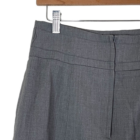 H&M | Gray mild stretch lined A-line skirt size small - Picture 7 of 11